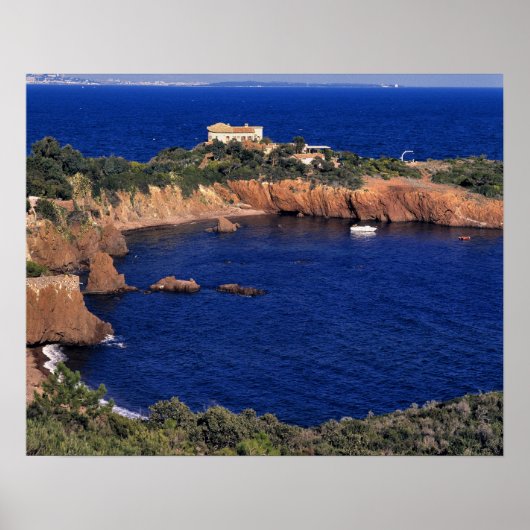 ヨーロッパ、フランス、テウレ・シュルメール。瓦の葺き ポスター (正面)