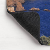 ヨーロッパ、フランス、テオール·シュル·メル。瓦葺き マウスパッド (コーナー)