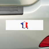 ヨーロッパ: フランス バンパーステッカー (車上)