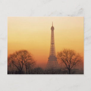 ヨーロッパ, フランス, パリ エッフェル塔 (中画質 ポストカード
