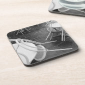 ヨーロッパ、フランス、パリ。ジャルダンデュ4チェア コースター (左側)