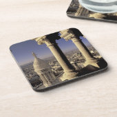 ヨーロッパ、フランス、パリ、パリからの眺め コースター (左側)