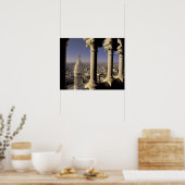 ヨーロッパ、フランス、パリ、パリの景色 ポスター (キッチン)