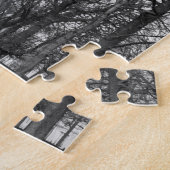 ヨーロッパ、フランス、パリ。マルコ·ポロ·ウィンター·ツリーズ ジグソーパズル (側面)