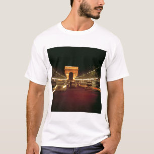 ヨーロッパ, フランス, パリ。 夕方の交通ラッシュ Tシャツ