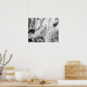 ヨーロッパ、フランス、パリ。詳細:彫刻 ポスター (キッチン)