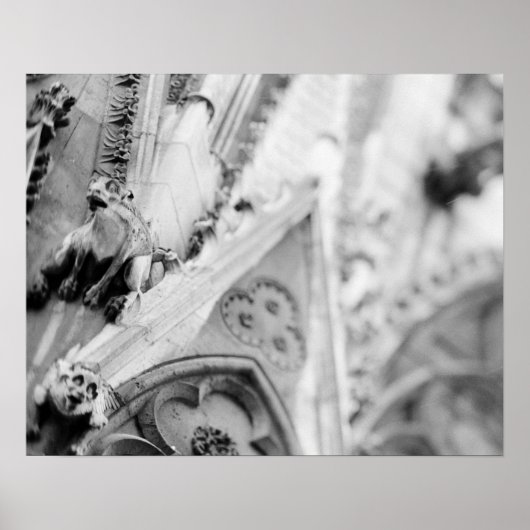 ヨーロッパ、フランス、パリ。詳細:彫刻 ポスター (正面)