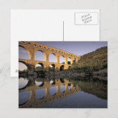 ヨーロッパ、フランス、プロヴァンス、ガード、ポンデュガード、 ポストカード (正面/裏面)