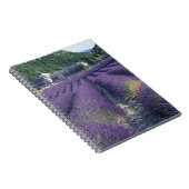 ヨーロッパ、フランス、プロヴァンス。ラバンダー畑 ノートブック (右側)