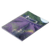 ヨーロッパ、フランス、プロヴァンス。ラバンダー畑 ノートブック (左側)