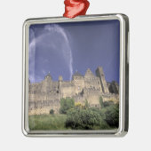 ヨーロッパ、フランス、ラングードック、オード、カルカソンヌ メタルオーナメント (左)