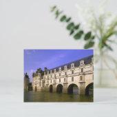 ヨーロッパ、フランス、ロワール渓谷。シャトー ポストカード (スタンド正面)