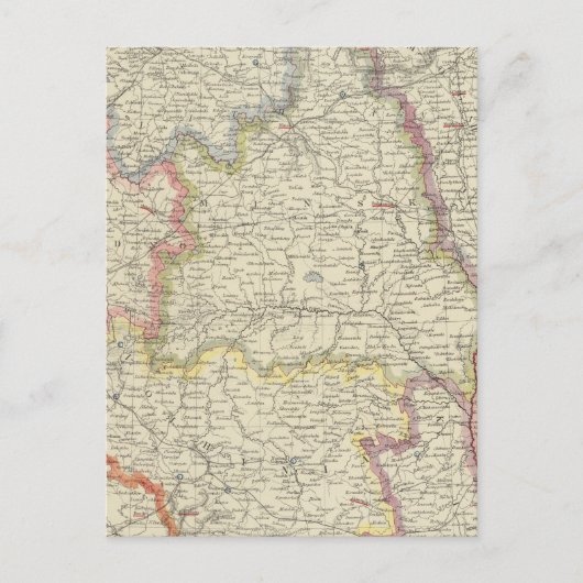 ヨーロッパ、ベラルーシ、ウクライナ ポストカード (正面)