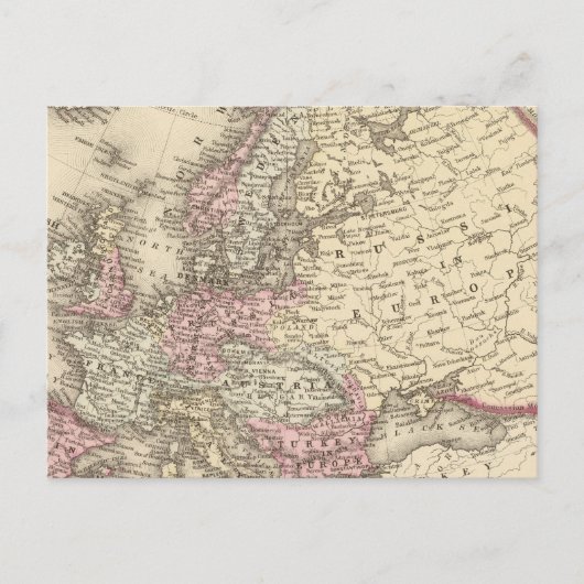 ヨーロッパ ポストカード (正面)