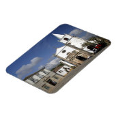 ヨーロッパ、ポルトガル、オビドス。サンタマリア教会 マグネット (左側)