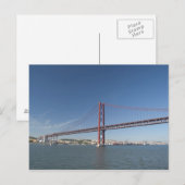 ヨーロッパ、ポルトガル、リスボンまたはリスボン)。ポンテ ポストカード (正面/裏面)