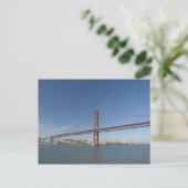 ヨーロッパ、ポルトガル、リスボンまたはリスボン)。ポンテ ポストカード (スタンド正面)