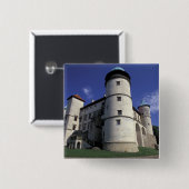 ヨーロッパ、ポーランド、カルパシアン、ノウイスニッツ 缶バッジ (正面&裏面)