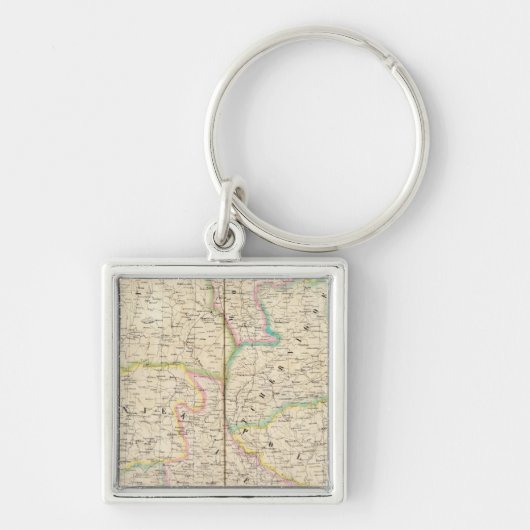 ヨーロッパ·ロシアの一部15 キーホルダー (正面)