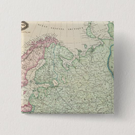 ヨーロッパ、ロシア、フィンランド 缶バッジ (正面)