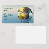 ヨーロッパ、中東、アフリカ 名刺 (正面/裏面)