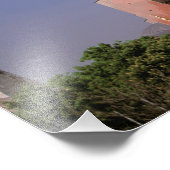 ヨーロッパ、中東、トルコ、イスタンブール。亜耶 フォトプリント (角)