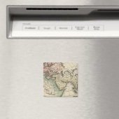 ヨーロッパ、北アフリカ、東南アジアの地図 マグネット (インサイチュ (食洗機))