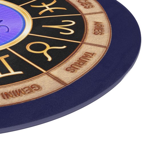 ヨーロッパ〔占星術の〕十二宮図シンボルや象徴 カッティングボード (角)