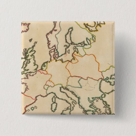 ヨーロッパ（宗教別） 3 缶バッジ (正面)