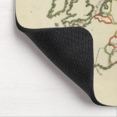 ヨーロッパ、山、川 マウスパッド (コーナー)