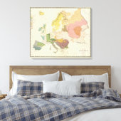 ヨーロッパ，民族誌学 キャンバスプリント (インサイチュ (寝室))