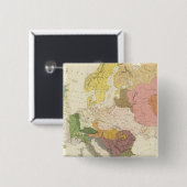 ヨーロッパ，民族誌学 缶バッジ (正面&裏面)