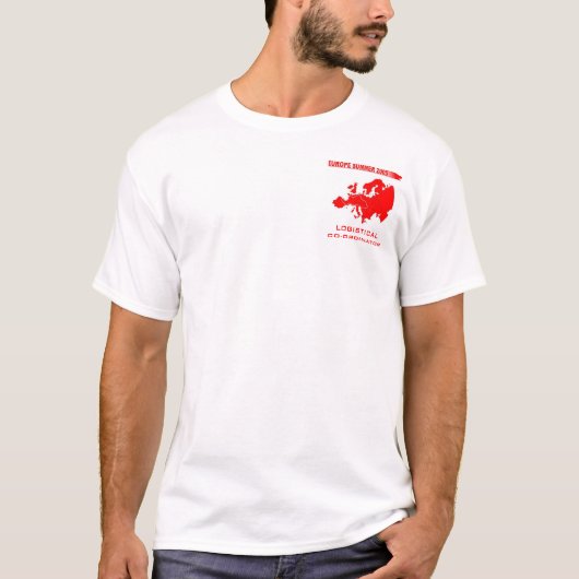 ヨーロッパ-記号論理学の調整者 Tシャツ (正面)