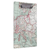 ヨーロッパ、12世紀の地図 クリップボード (右)