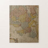ヨーロッパ| 1700年の地図 ジグソーパズル (縦)