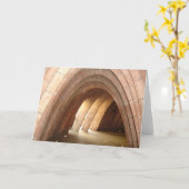 ヨーロッパGaudiの建築 カード (黄色い花)