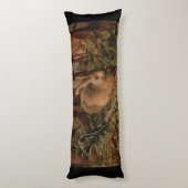 ヨーロッ絵を描パのウサギ年2023抱き枕 ボディピロー (裏面 (縦))