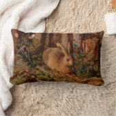 ヨーロッ絵画パのウサギの年イースターランバーピロー ランバークッション (ブランケット)