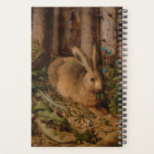 ヨーロッ絵画パのウサギ年2023プランナー プランナー手帳 (裏面)