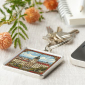 ヨーロッ華美パ建築 キーホルダー (側面)