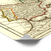 ヨーロパノラママップヨーロッパ2 ポスター (角)