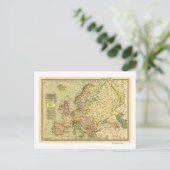 ヨーロパノラママップヨーロッパ3 ポストカード (スタンド正面)