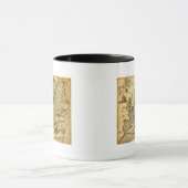 ヨーロパノラママップヨーロッパ マグカップ (中央)