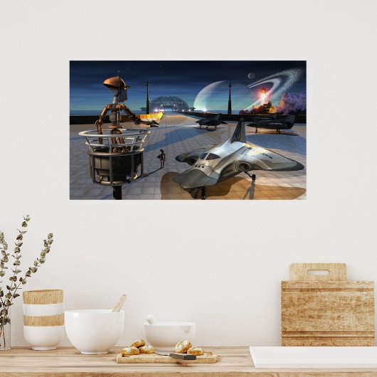 ヨーロパ表現 ポスター (キッチン)