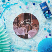 ヨーロ食べッパ風の写真イタリアンカフェ ペーパープレート (パーティー)