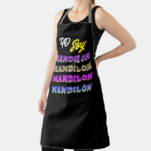 ヨ大豆マンディロン エプロン (インサイチュ)