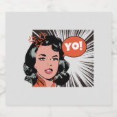 ヨ！おもしろい ビールラベル (シングルラベル)