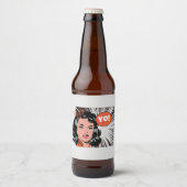 ヨ！おもしろい ビールラベル (正面)