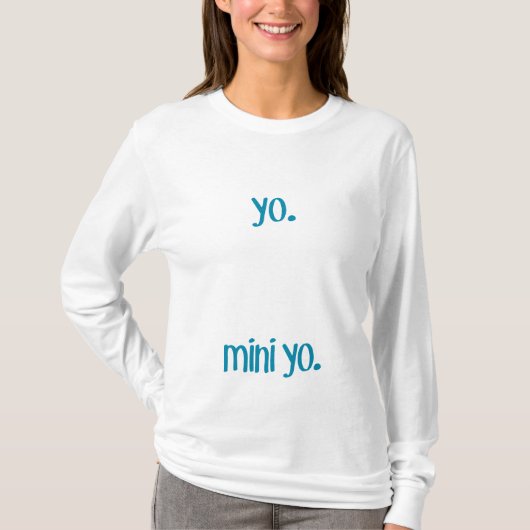 ヨ&ミニヨ Tシャツ (正面)