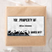 ヨ！手を離せ！ ラベル (インサイチュ)